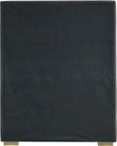 Nora Velvet Bed - Sumptuous Glamorous Design with Deep Channel Tufting and Customizable Legs