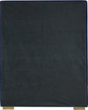 Nora Velvet Bed - Sumptuous Glamorous Design with Deep Channel Tufting and Customizable Legs