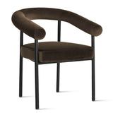 New York Modern Velvet Dining Chair (Set of 2)