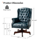 Esteban Vegan Leather Executive Office Chair