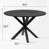 Oliver 39" Modern Round Dining Table