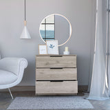 Kaia 3 Drawers Dresser, Superior Top