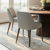 Orchid & London 60" Round Solid Oak Dining Table Set for 6 (7-Piece)