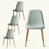 Oslo Modern Upholstered Dining Chair (Set of 4)