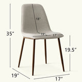 Oslo Modern Upholstered Dining Chair (Set of 8)