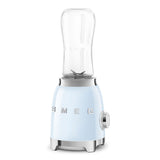 Personal Blender with 2 Travel Bottles - Retro-Style Pastel Blue