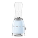 Personal Blender with 2 Travel Bottles - Retro-Style Pastel Blue