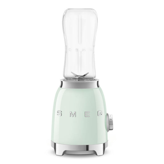 Personal Blender with 2 Travel Bottles - Retro-Style Pastel Green
