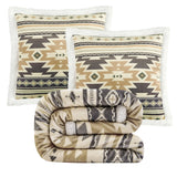 Desert Sage Campfire Sherpa Throw