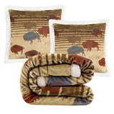 Home on the Range Campfire Sherpa Throw