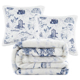 Farm Life Campfire Sherpa Throw