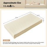 2-Stage Crib & Toddler Bed Mattress Topper