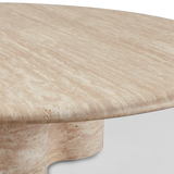 Porto Travertine Round Coffee Table