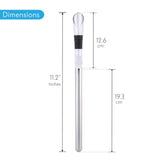 Premium 2 In 1 Stainless Steel Stylish & Sleek Wine Chill Rod With Pourer For Parties