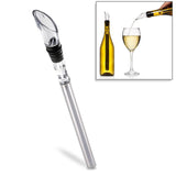 Premium 2 In 1 Stainless Steel Stylish & Sleek Wine Chill Rod With Pourer For Parties