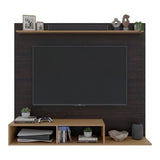 Munt 70" TV Stand with 5 Open Shelves, Modern Media Console for Living Room Entertainment Storage