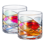 Artisanal Hand Painted Whiskey - 9.6 OZ Glassware