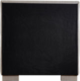 Paxton Twin Bed - Luxurious Chenille Upholstered Design with Channel Tufted Headboard for Elegance