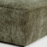 Philo Chenille Low Profile Modular Sectional Sofa (3-Seater+Ottoman)