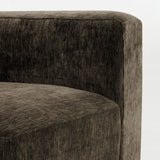 Philo Chenille Low Profile Modular Sectional Sofa (4-Seater+Ottoman)