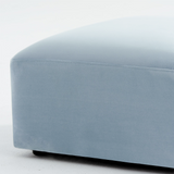 Philo Performance Velvet Low Profile Modular Sofa (3-Seater)