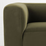 Philo Performance Velvet Low Profile Modular Sofa (Loveseat)