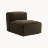 Philo Performance Velvet Low Profile Modular Armless Chair