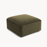 Philo Performance Velvet Low Profile Modular Ottoman
