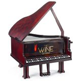 Piano Shaped Whiskey & Wine Decanter - 25OZ Pianist Instrument Unique Decanter Set