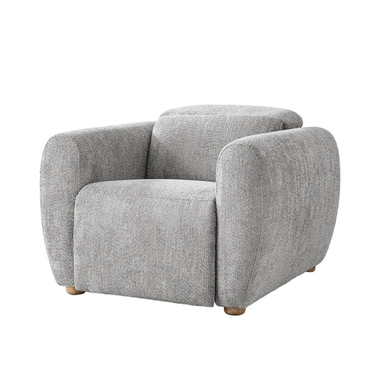 Tobias Power Recliner-GREY