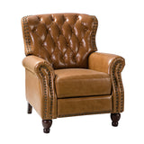 Gabrielle Genuine Leather Oversized Living Room Recliner