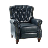 Gabrielle Genuine Leather Oversized Living Room Recliner