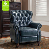 Gabrielle Genuine Leather Oversized Living Room Recliner