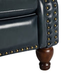 Gabrielle Genuine Leather Oversized Living Room Recliner