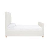 Bristol Park Ivory Contract-Grade Fabric Upholstered Bed