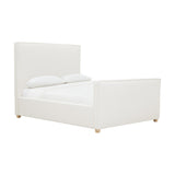 Bristol Park Ivory Contract-Grade Fabric Upholstered Bed