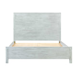 Asheville Grey Washed Wooden Queen Bed