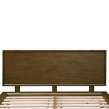 Emery Walnut Wood Platform Bed