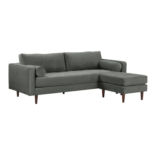 Cave 2-Piece Performance Velvet Sectional