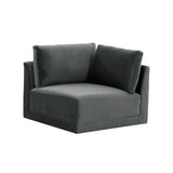 Willow Performance Velvet Modular Corner Chair