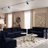 Willow 74" Performance Velvet Modular Loveseat
