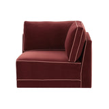 Willow Performance Velvet Modular Corner Chair