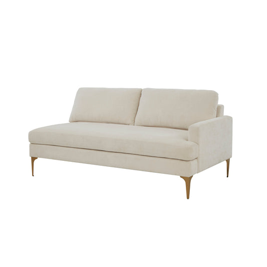Serena 68" Performance Velvet Modular Loveseat