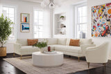 Serena 3-Piece Performance Velvet L-Sectional