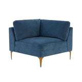 Serena Performance Velvet Modular Corner Seat