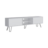 Vassel TV Rack with Two Drawers and Two Shelves