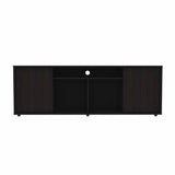 Prana Tv Stand fot TV´s up 60" Four Shelves, Two Cabinets With Single Door
