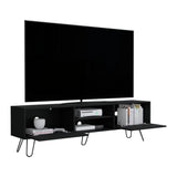 Vassel TV Rack with Two Drawers and Two Shelves