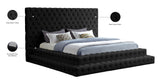 Revel Luxurious Velvet Bed with Deep Button Tufting and Tall Headboard for Ultimate Comfort