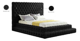 Revel Luxurious Velvet Bed with Deep Button Tufting and Tall Headboard for Ultimate Comfort